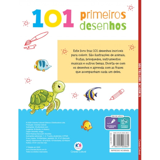 101 primeiros desenhos - Dinossauros - Ciranda Cultural