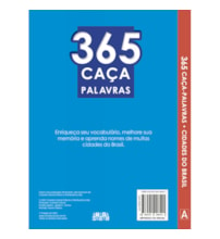 365 caça-palavras - Cidades do Brasil