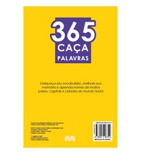 365 Caça-Palavras - Países, capitais e cidades