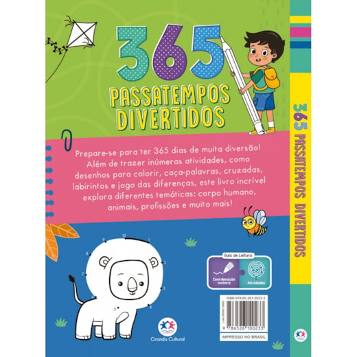 365 Passatempos divertidos - Ciranda Cultural