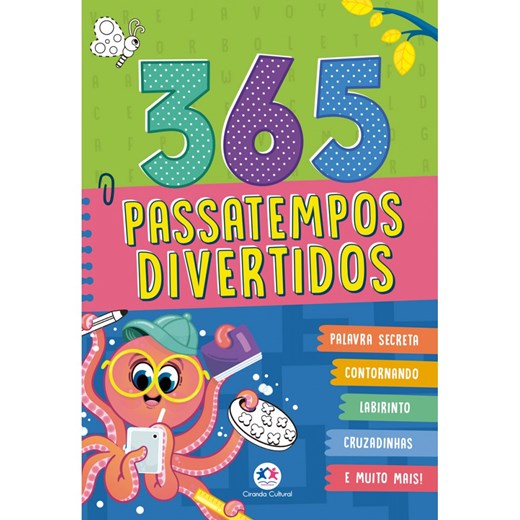 365 jogos divertidos: Editora Ciranda Cultural: 9786555001853: :  Books