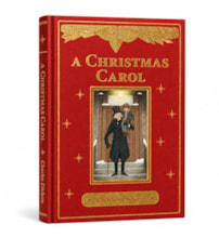 A Christmas Carol - Edição de luxo com capa em tecido e relevo - Livro inglês