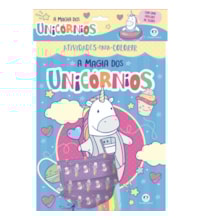 A magia dos unicórnios - Kit com máscara A magia dos unicórnios - Kit com máscara