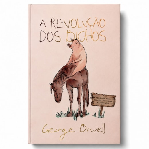 A Revolução dos Bichos - Edição de Luxo Capa Dura com card colecionável - George Orwell - Clássico da Literatura
