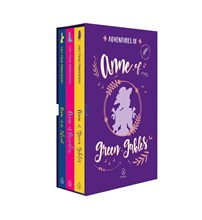 Adventures of Anne of Green Gables - Box com 3 livros
