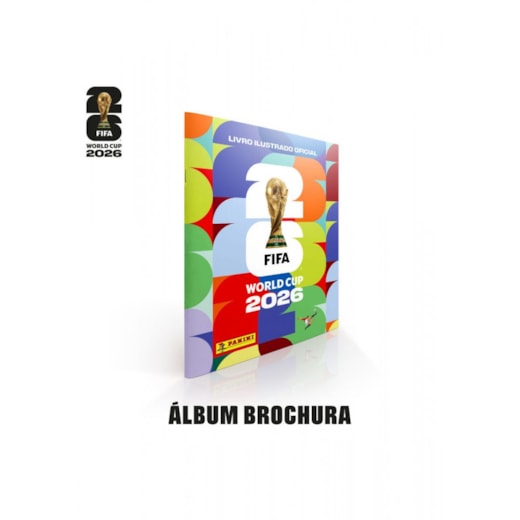 Álbum de Figurinhas Brochura - Copa do Mundo Fifa 2026