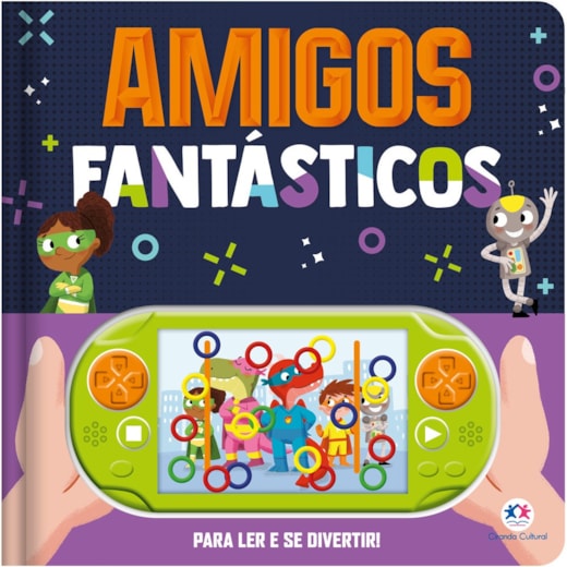 Amigos fantásticos com aquaplay de argolas