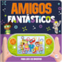 Amigos fantásticos com aquaplay de argolas