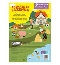 Animais da fazenda - Ler, colorir e brincar