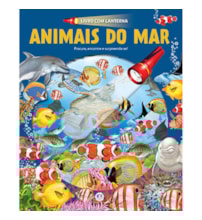 Animais do mar - Livro com lanterna
