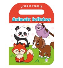 Livro para Colorir Animais Fofinhos- Ciranda cultural – Livraria e