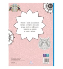 Animais Incríveis - Livro de colorir e relaxar mandalas