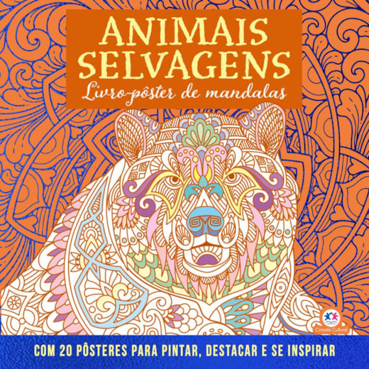 Animais selvagens - 20 pôsteres para pintar