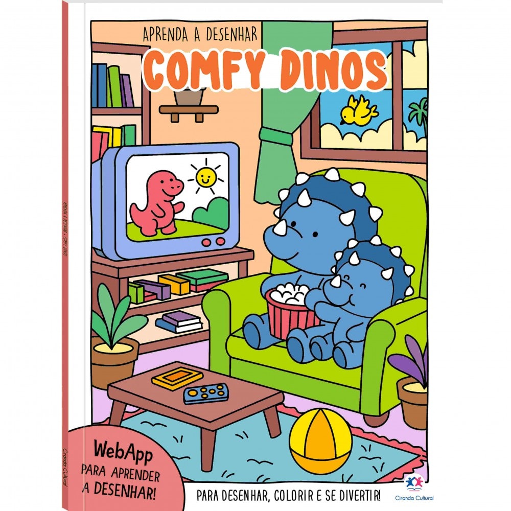 Aprenda a Desenhar - Comfy Dinos - Ciranda Cultural