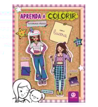Aprendendo a colorir com a Luara