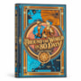 Around the world in 80 days - Edição importada em inglês - Capa dura com relevo