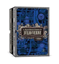 As maravilhosas viagens de Júlio Verne - Box com 3 livros