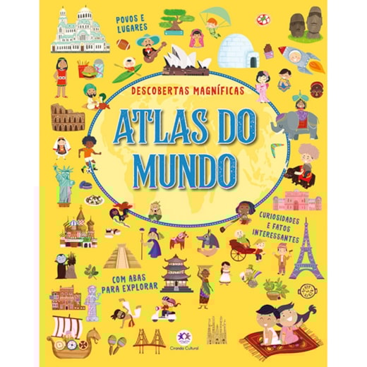 Atlas do mundo - Descobertas Magníficas com abas para explorar