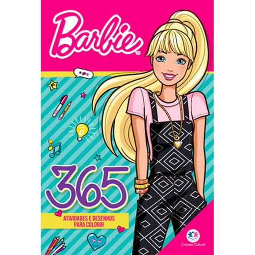 Desenhos Da Barbie para Imprimir e Colorir Na Praia