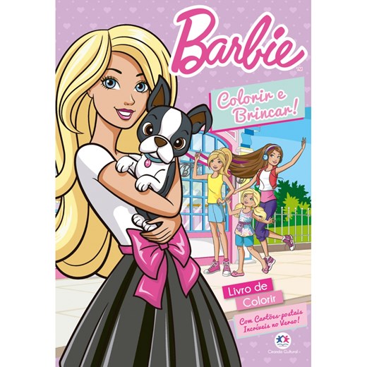 Comprar Livro Barbie 101 Primeiros Desenhos Para Colorir