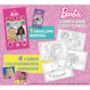 Barbie - Comfy and Cozy 4 Cards para colorir e colecionar