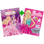 Barbie - Kit 2 em 1 almofadado - livro de atividades