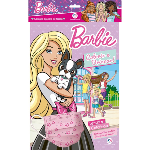 Barbie - kit com máscara