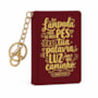 Bíblia sagrada - Lâmpada para os meus pés - Livro com Chaveiro - Capa dura - Book Charm