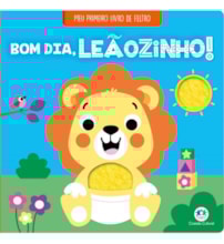 Bom dia, leãozinho! Livro de Feltro