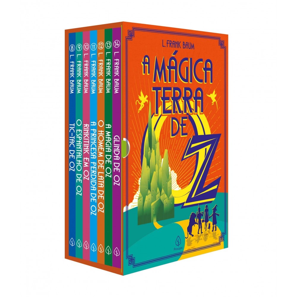 Box - A mágica Terra de Oz - vol. II - com sete livros - Ciranda