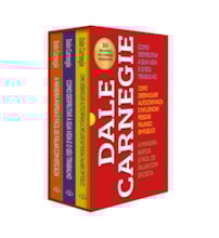 Box Dale Carnegie - Autoconfiança, Oratória e Produtividade - 3 Livros de Desenvolvimento Pessoal