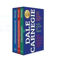 Box Dale Carnegie - Desenvolvimento Pessoal, Comunicação e Relacionamento - 3 Livros Clássicos