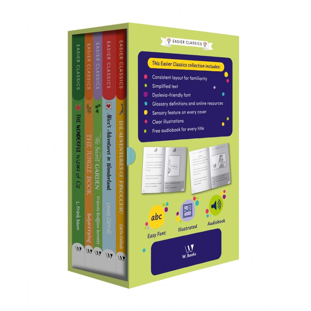 Box - Easier Classics Reading Library Children's Collection