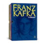 Box Franz Kafka com 3 livros, bloco de anotações e marcador de páginas