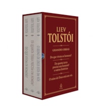 Box Liev Tolstói  - Grandes Obras - 3 Livros de Literatura Russa