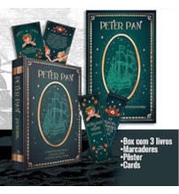 Box Peter Pan: 3 livros + pôster + marcadores e Cards
