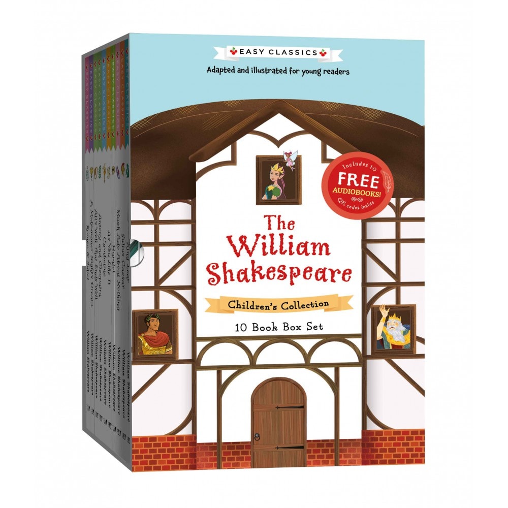 Box - The William Shakespeare Children's Collection - Ciranda Cultural