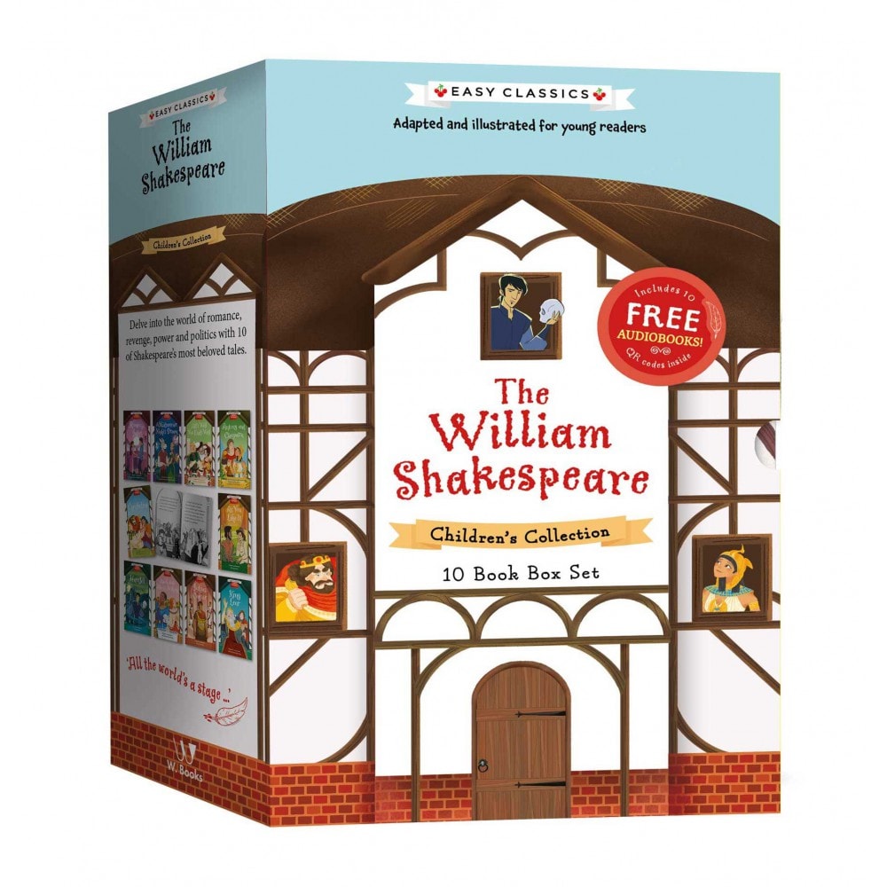 Box - The William Shakespeare Children's Collection - Ciranda Cultural