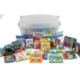 Caixa Literária (Brinquedoteca) com 25 livros
