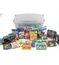 Caixa Literária (Brinquedoteca) com 70 livros