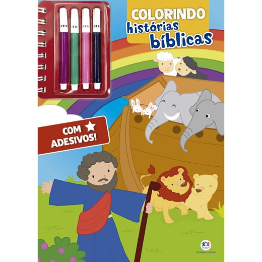 Colorindo histórias bíblicas