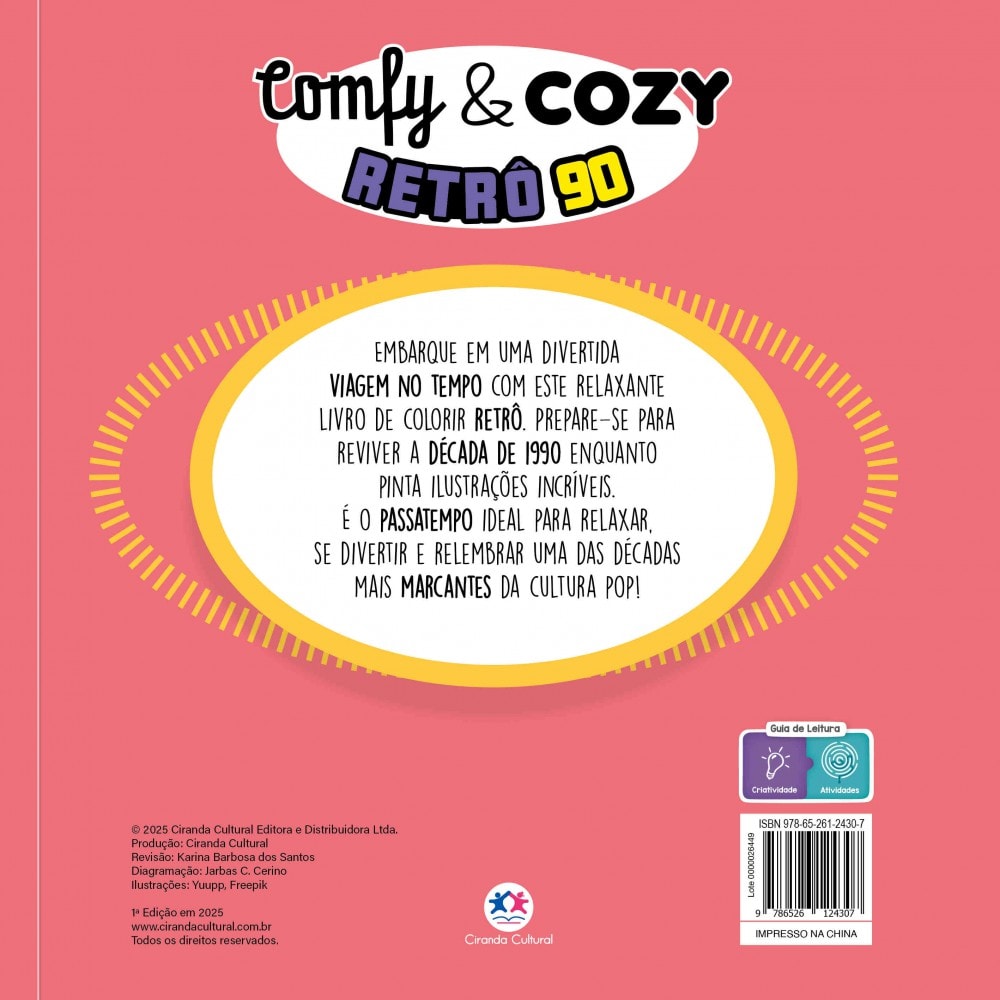 Comfy and Cozy - Retrô 90 - Ciranda Cultural