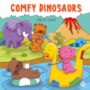 Comfy Dinosaurs - Para Colorir