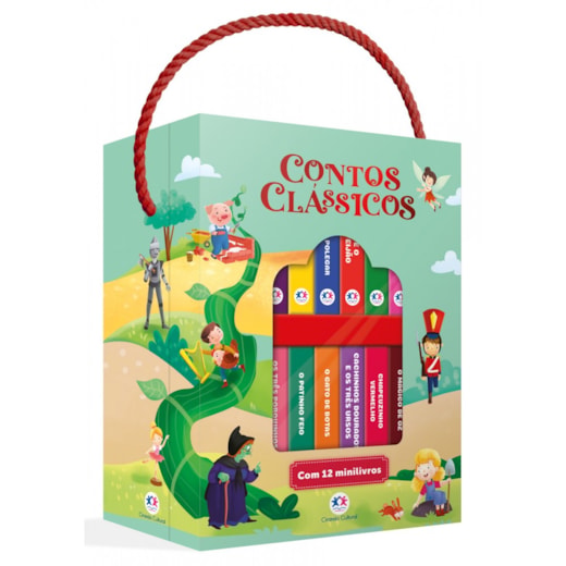 Contos clássicos - Box com 12 minilivros