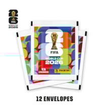 Copa do Mundo Fifa 2026 - Blister com 12 envelopes - 84 Figurinhas