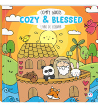 Cozy and Blessed - Livro de Colorir