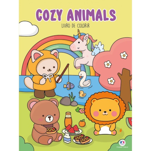 Cozy Animals - Para Colorir