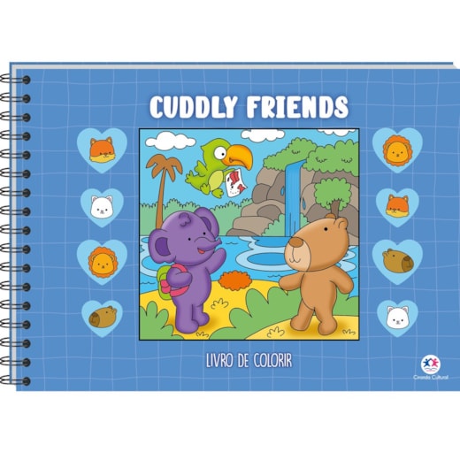 Cuddly Friends - Livrão de Colorir