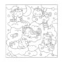Cute and lovely unicorns - Livro para colorir com 12 canetinhas