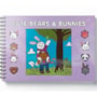 Cute Bears  Bunnies - 50 Ilustrações Exclusivas - Capa Dura com Folha de Acetato
